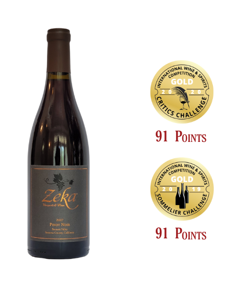 2017 Bennett Valley Single Vineyard Pinot Noir