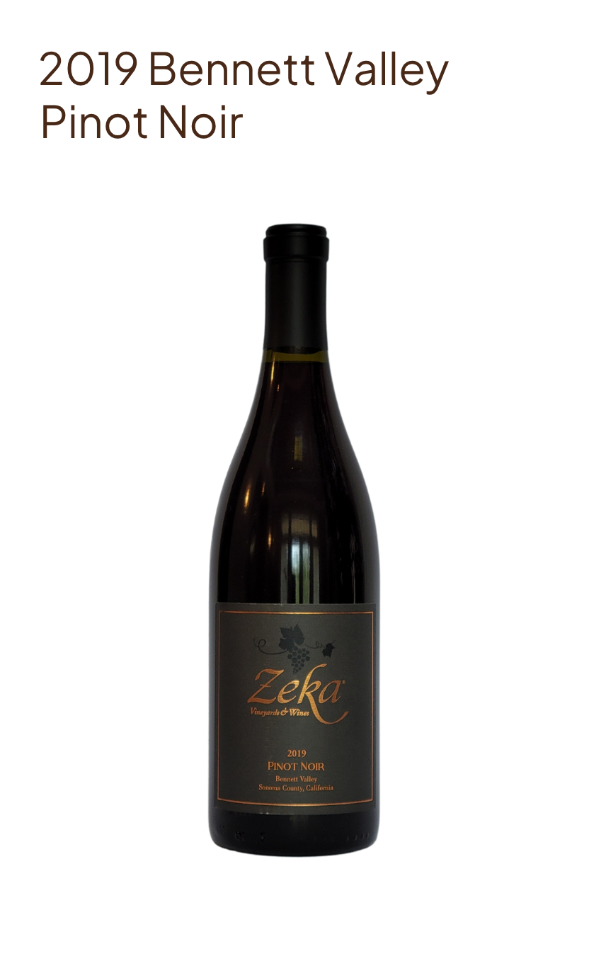 2019 Bennett Valley Single Vineyard Pinot Noir