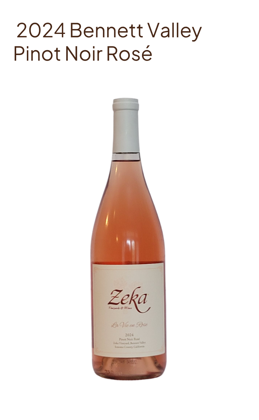 2024  Bennett Valley Single Vineyard Rose of Pinot Noir