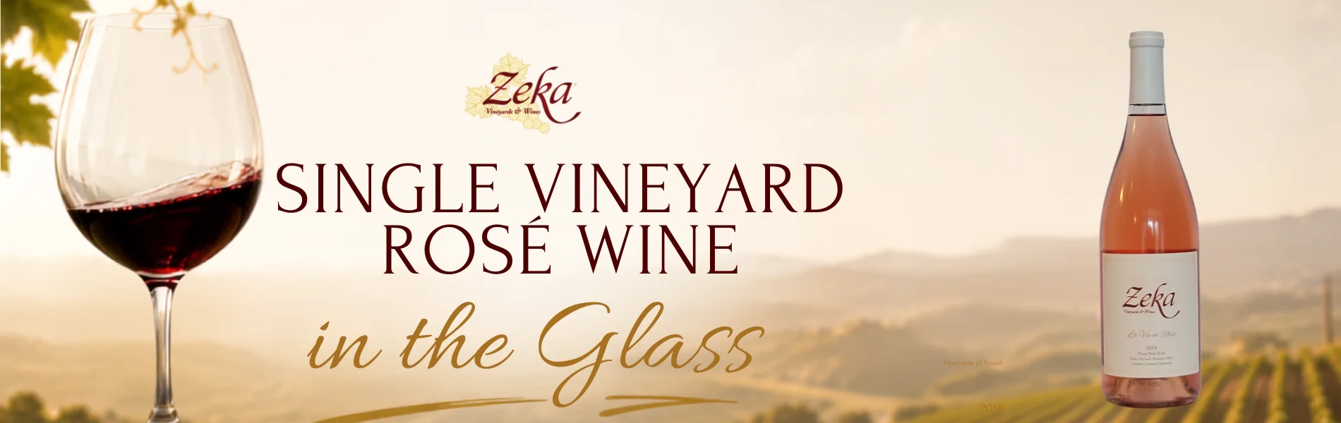 Single Vineyard Rosé Wine: One Block, One Season, Nothing Else